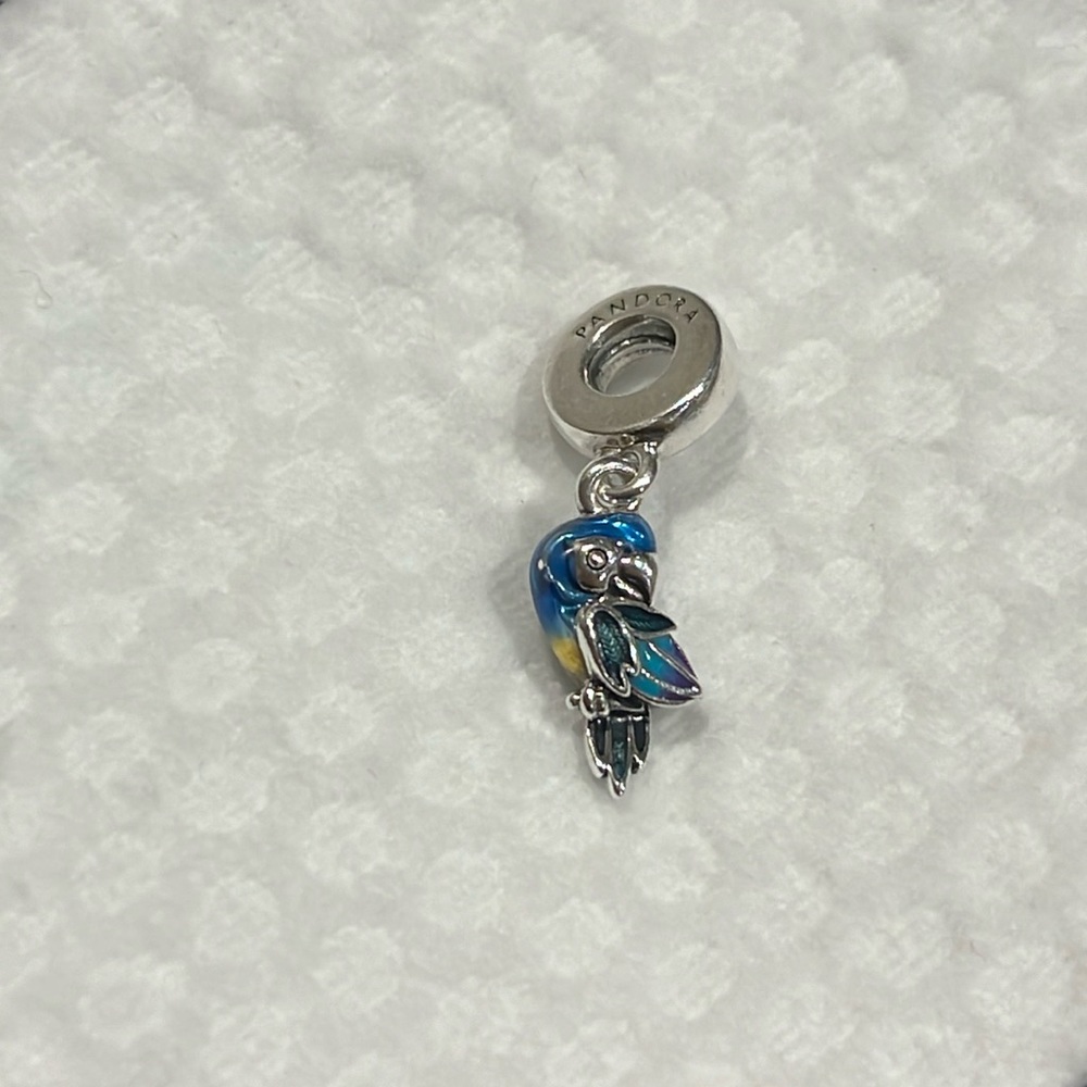 Pandora parrot charm